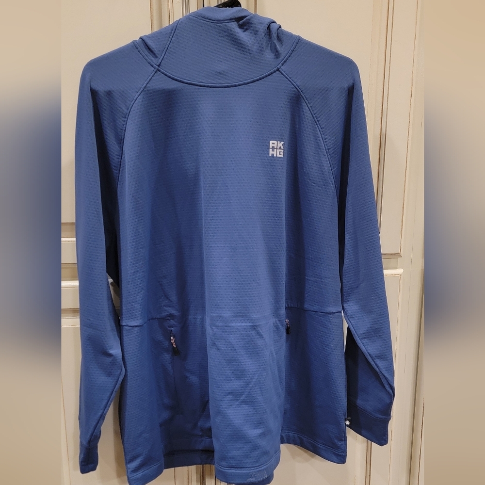 Duluth Trading Co Alaskan Hardgear Navy Hoodie